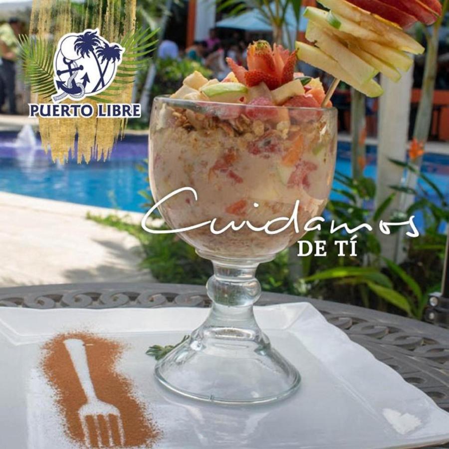 Hotel Puerto Libre ปวยร์โต บาร์ริโอส ภายนอก รูปภาพ